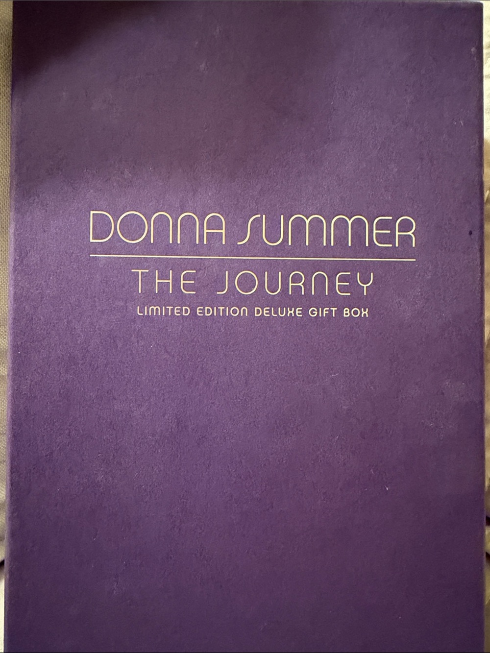 'Donna Summer The Journey' limited Edition Deluxe Gift set (Book and CD) NEW